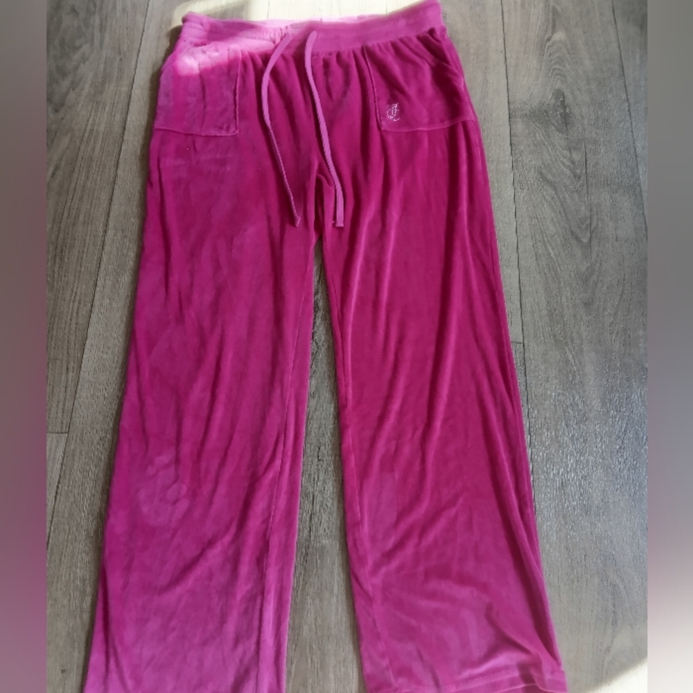 Juicy Couture Pink Velour Lounge Pants